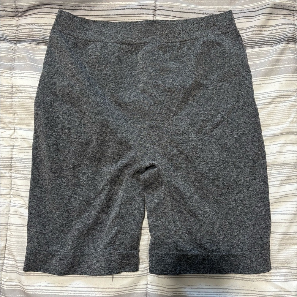 Nautica Women's Gray Bike Shorts